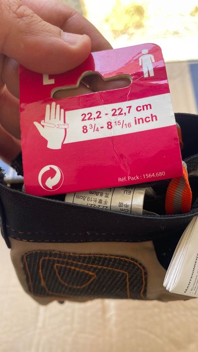 Luvas Via Ferrata - Marca Simond - Tamanha L (Novas, com etiqueta)