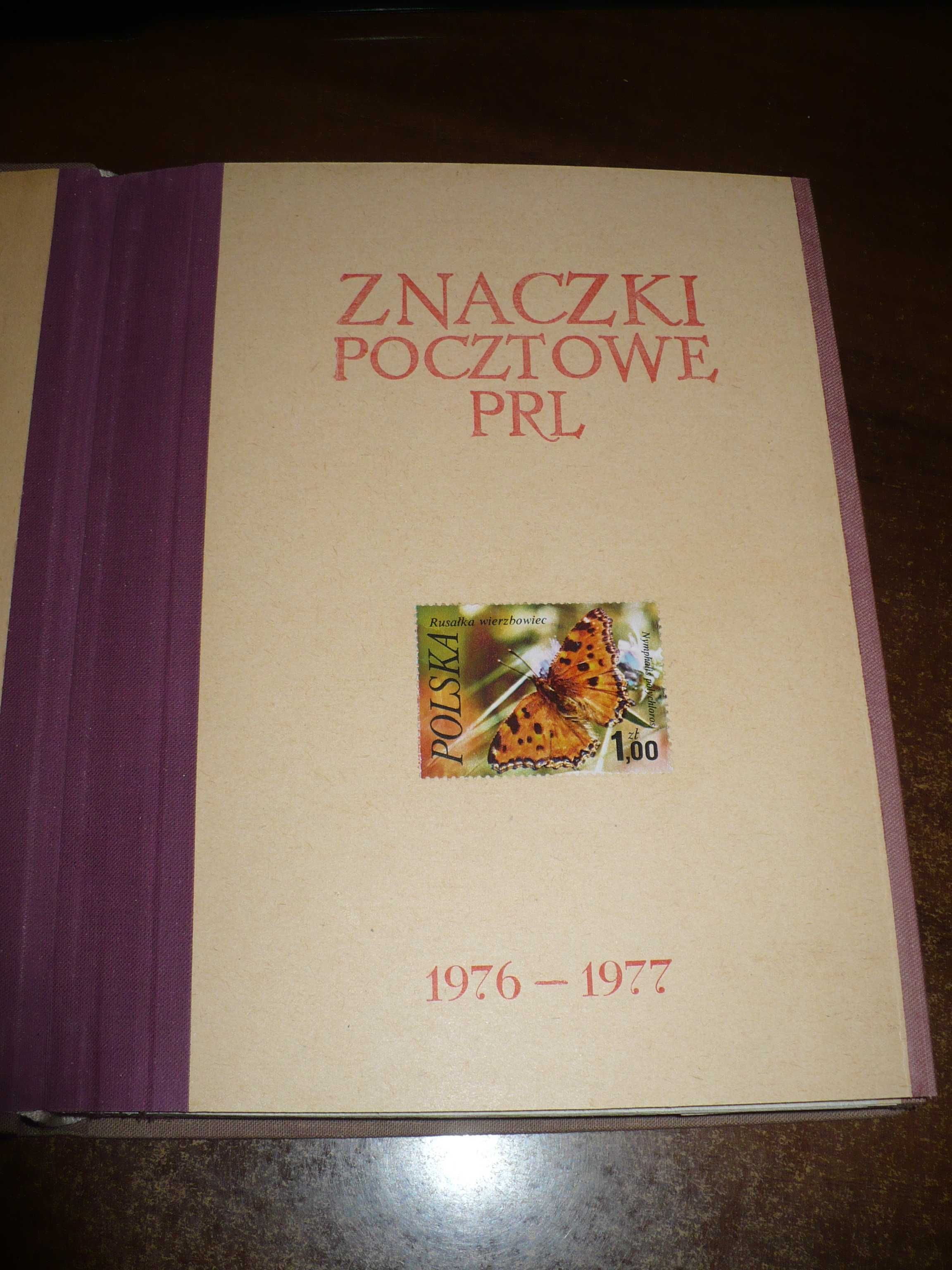 KLASER + Znaczki Pocztowe Polski Ludowej 1976-77, Wyprzedaż Kolekcji !