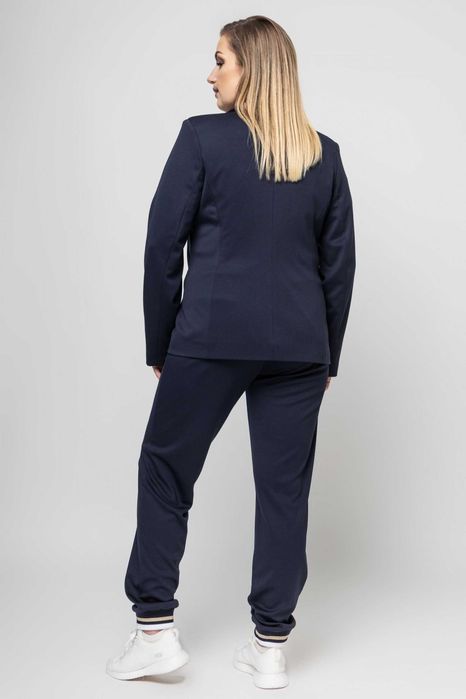 Костюм діловий жіночий VLAVI Ерін синій 58 розмір