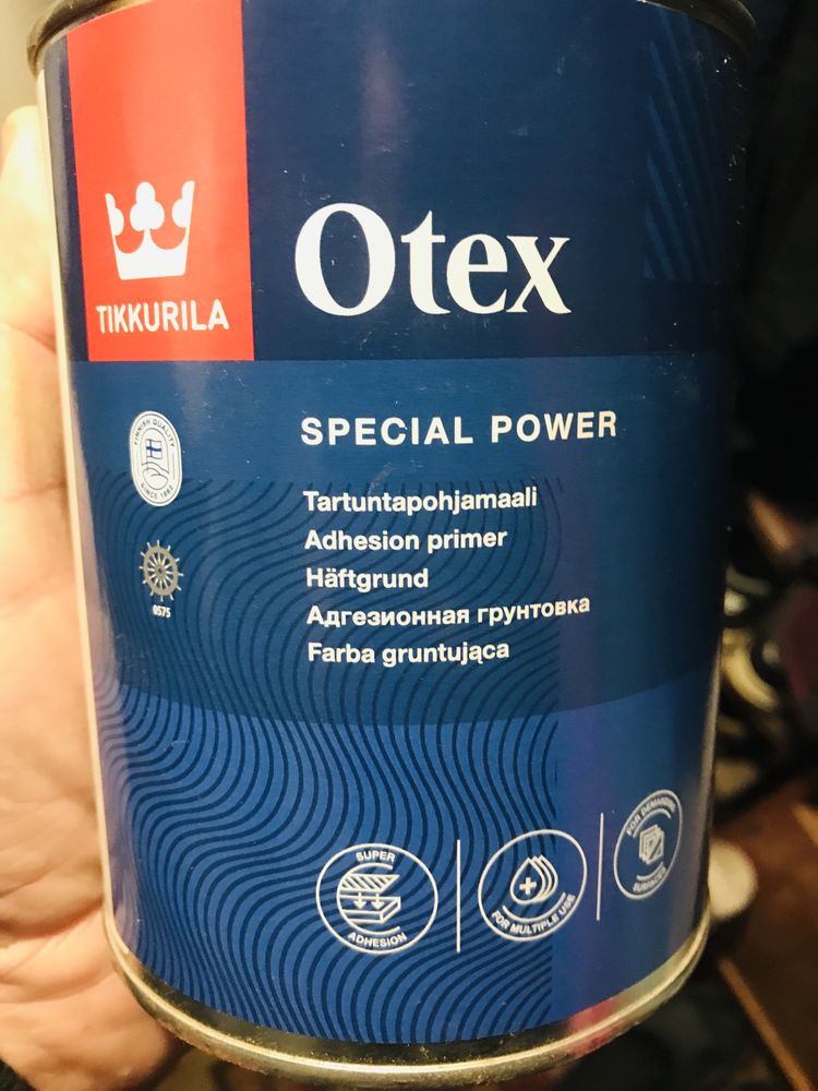 Грунт 1 шт. адгезійний для складних основ Tikkurila Otex (0,9 л)