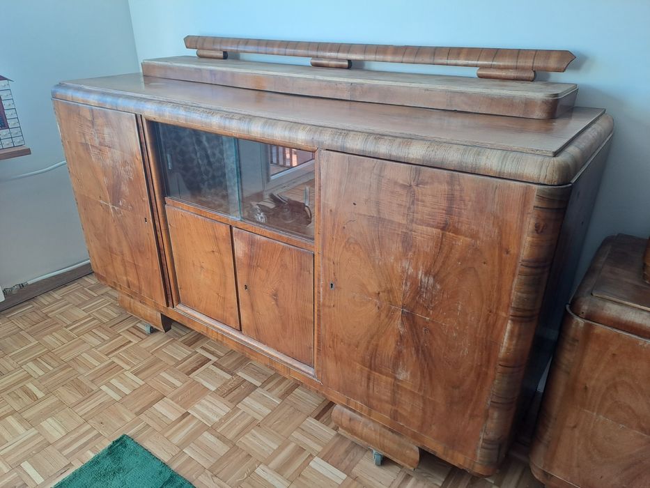 Komoda duża z witryną