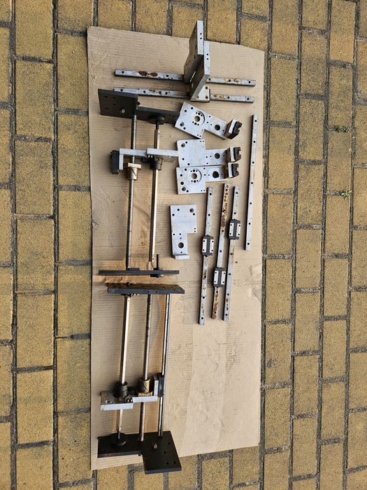 Elementy CNC prowadnica śruba THK ploter frezarka DIY