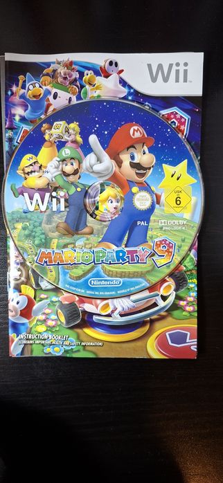 Mario Party 9 Wii Nintendo Selects em muito bom estado geral