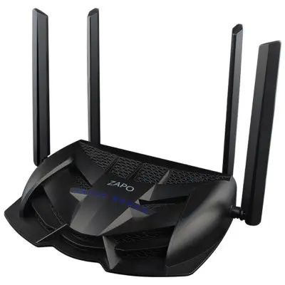 Router wireless 2,4/5GHz ZAPO Z-1200 dual band 11AC Gaming SELADO