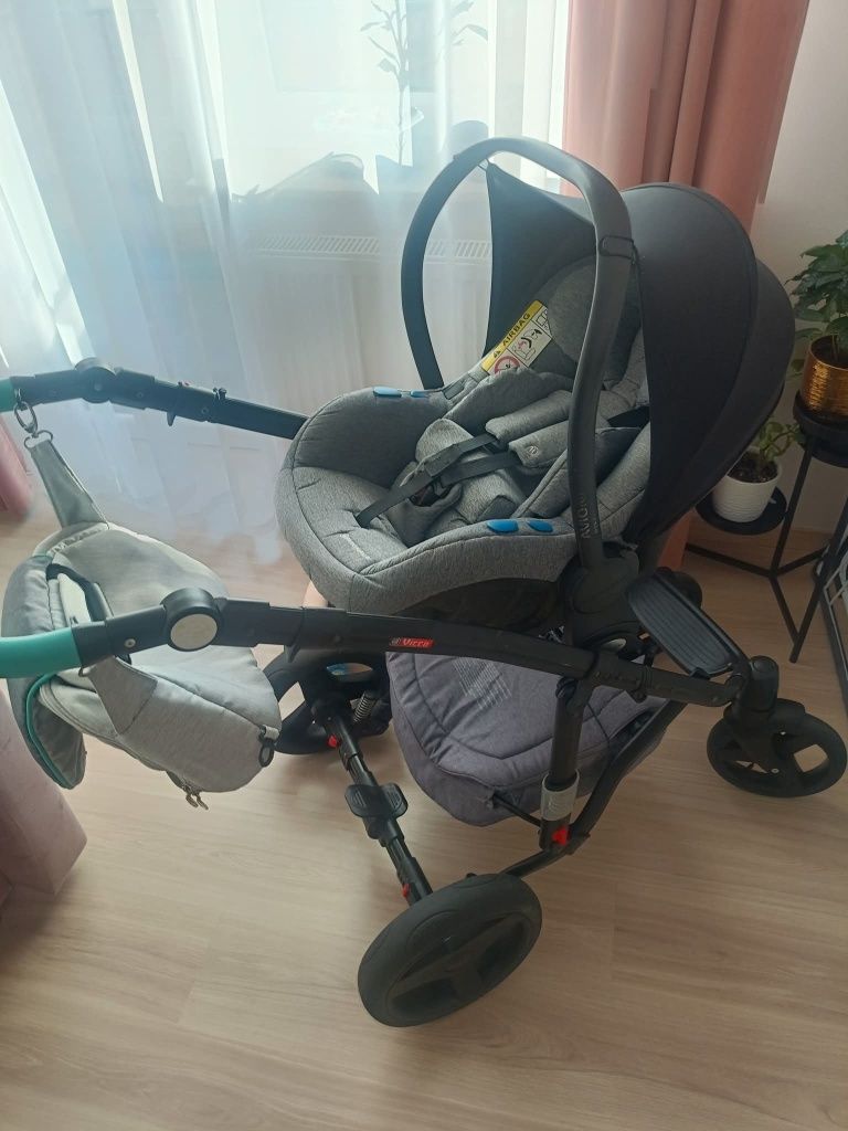 Sprzedam wózek Adamex Vicco 2w1 + nosidełko