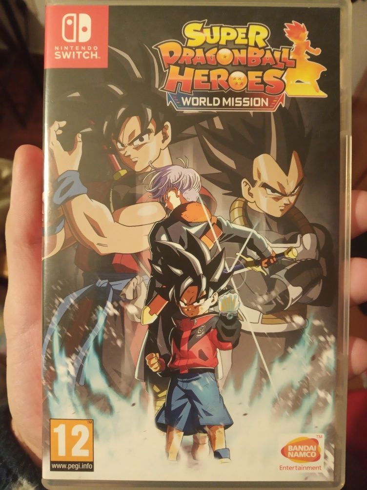 Jogo nintendo switch dragon ball heroes super world mission