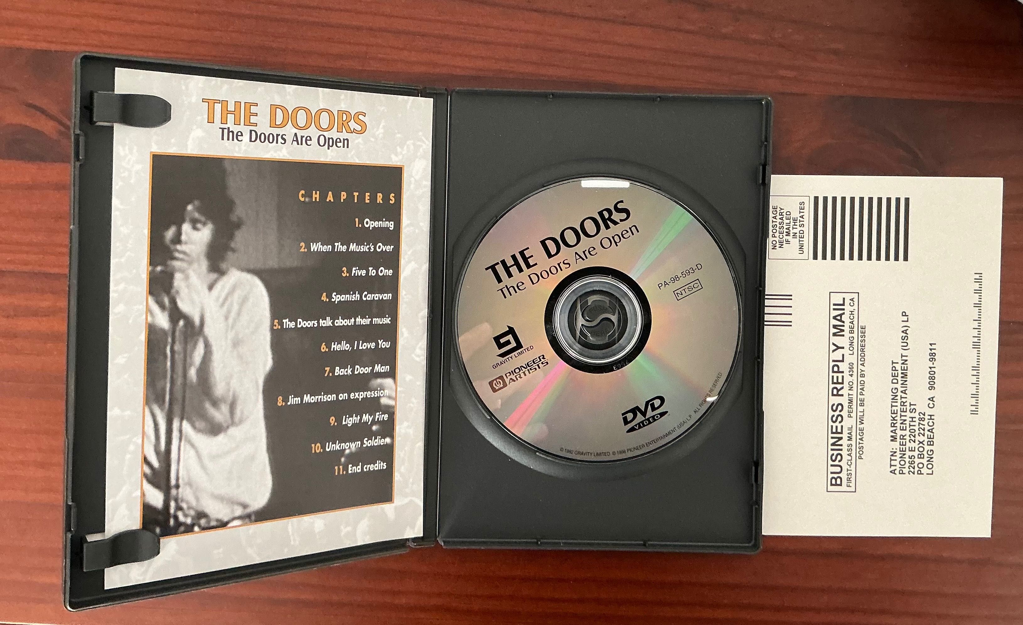 03 DVD's: ACDC, Queen e The Doors - Preço IMBATÍVEL!!