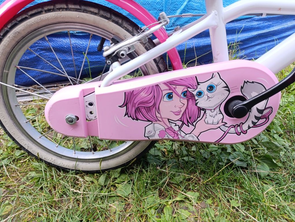 Rower dziewczęcy 16 cali BTWiN
