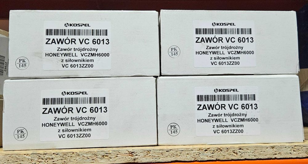 ZESTAW - Zawór trójdrożny HONEYWELL VCZMH6000 + siłownik VC 6013ZZ00.