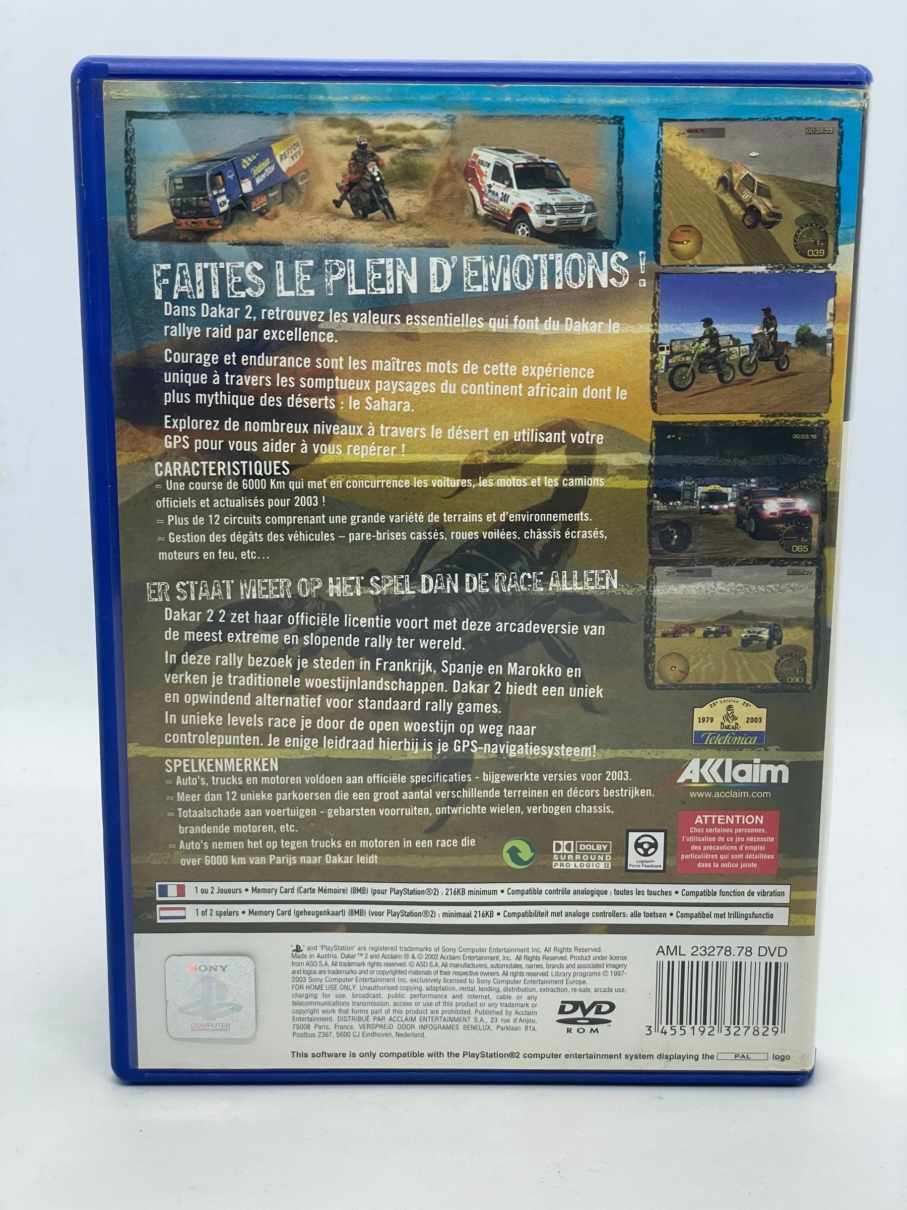 Dakar 2 PS2 (2xDVD)