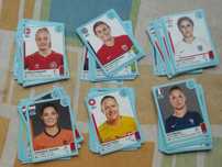 Cromos UEFA Women’s Euro 2022 (Femenino)com a seleção Portuguesa