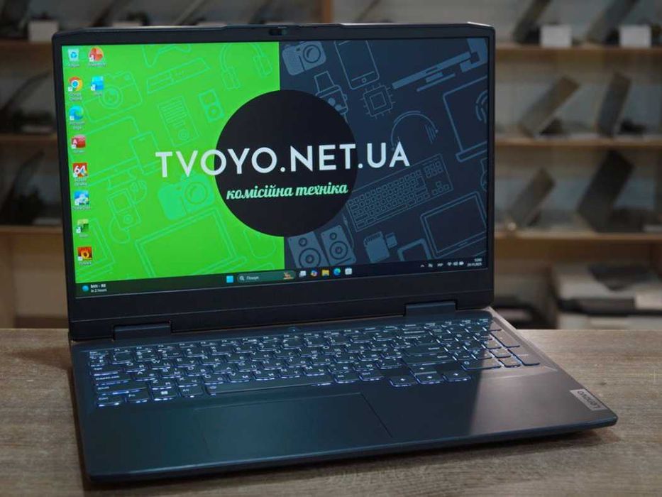 ГАРАНТІЯ Lenovo (120Гц/Ryzen 5 7535H/RAM 16ГБ/SSD 1ТБ/RTX 4050)TVOYO