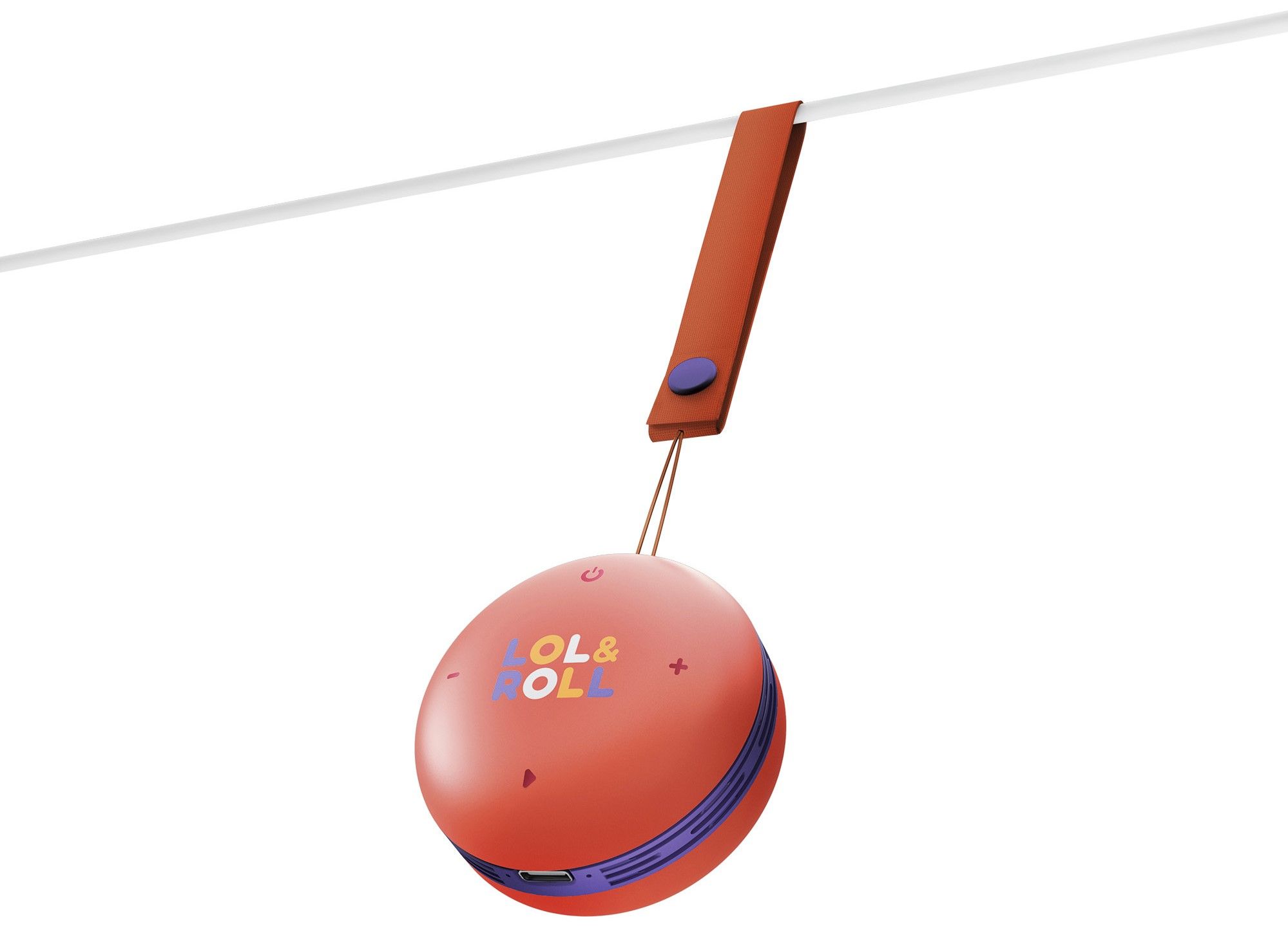 głośnik przenośny energy sistem lol&roll pop kids speaker orange 5 w