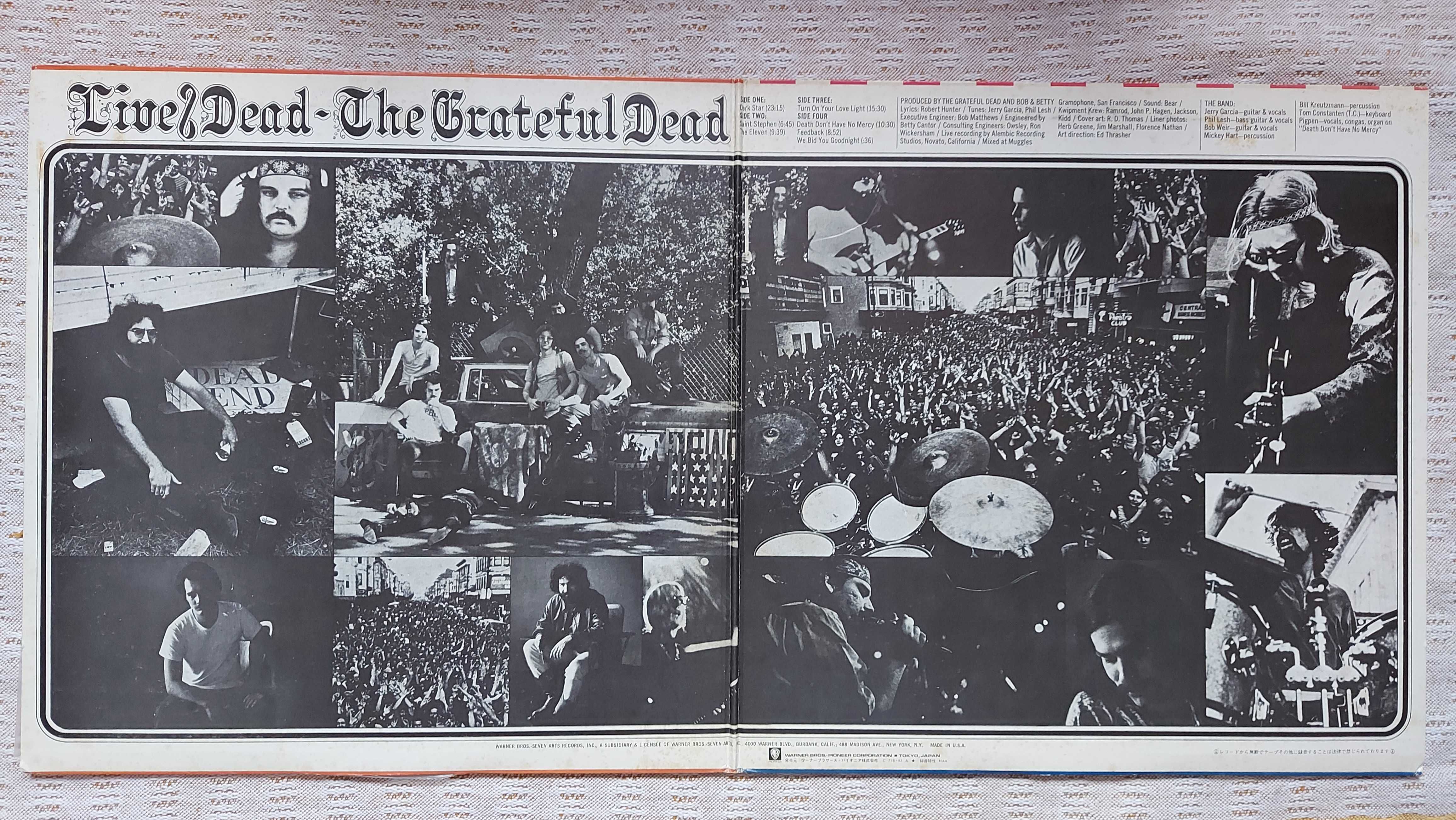 The Grateful Dead ‎Live Dead  1973  Japan (NM/VG+)