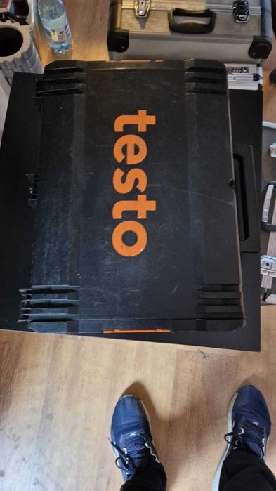 Analizator spalin Testo 327-1 – zestaw z drukarką i sondą, sprawny