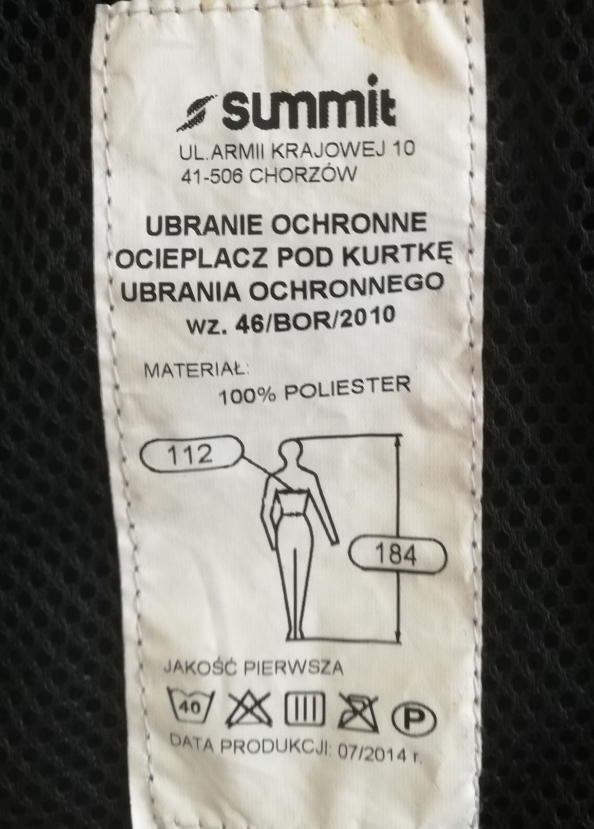 Polar kpl. ubranie ochronne ocieplacz