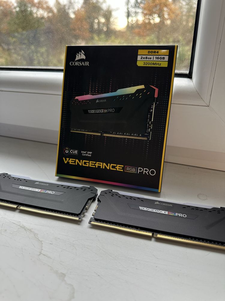 Pamięć RAM 16GB Corsair Vengeance RGB pro 3200MHz DDR4