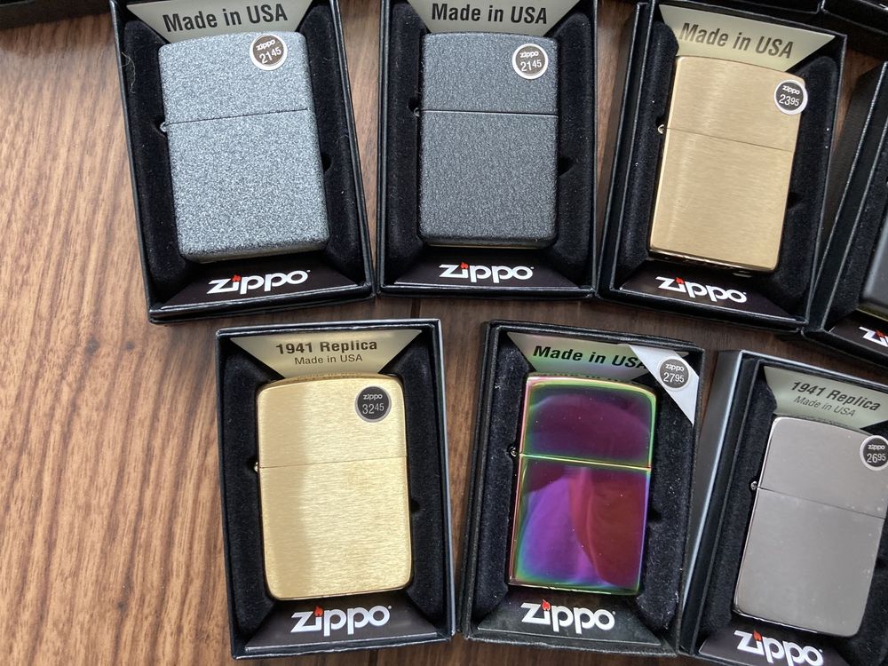 Новые, оригинальные зажигалки Zippo из США, Lighters USA, подарок