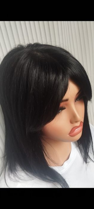 Парик 100%натуральный волос очень лёгкий и красивый