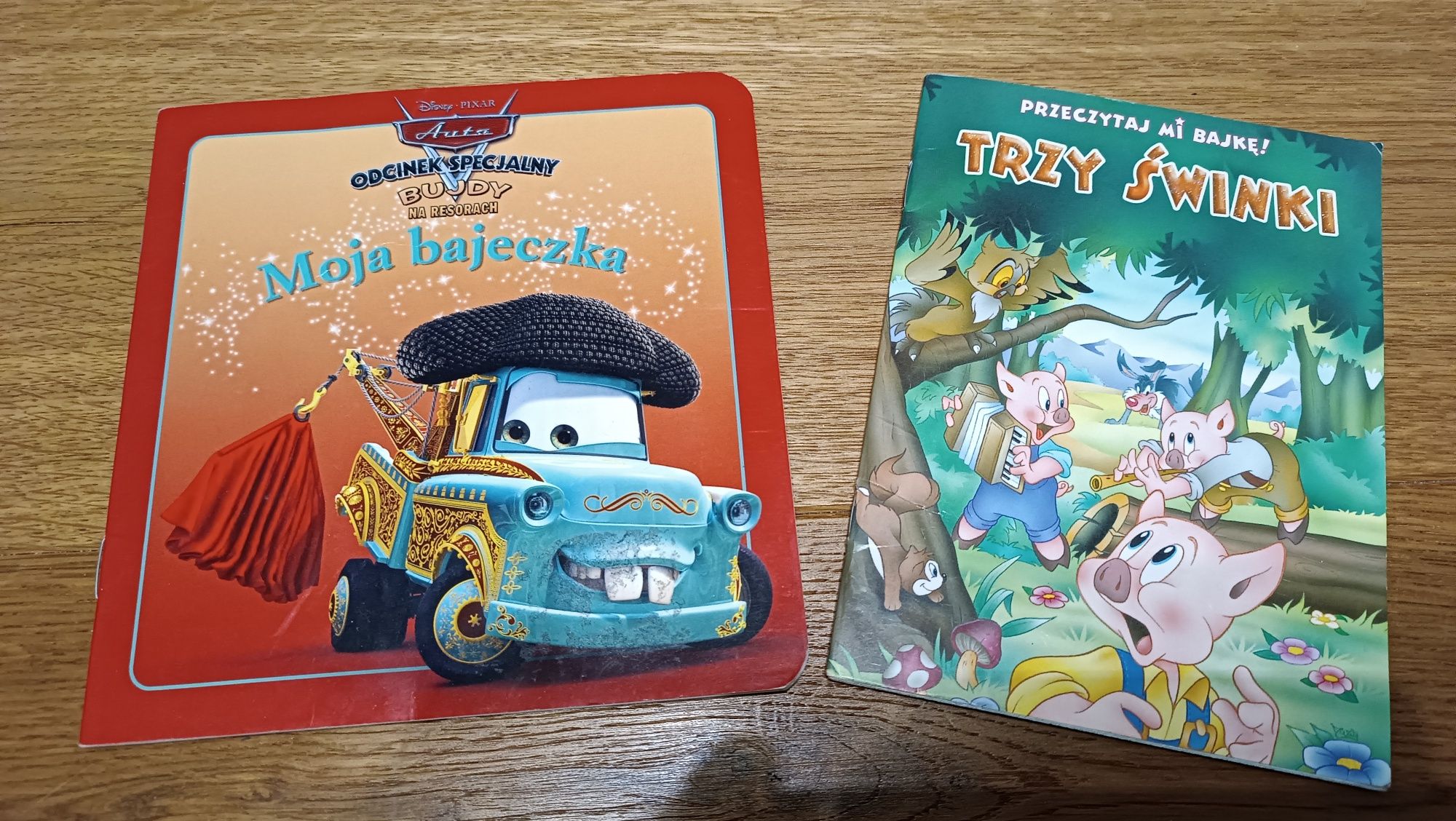 Zestaw książeczek toy story smerfy Tomek przyjaciele auta