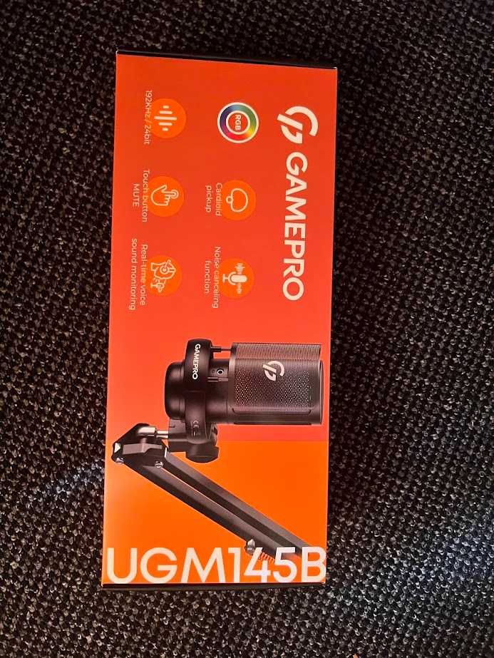 Мікрофон GamePro UGM145B Black