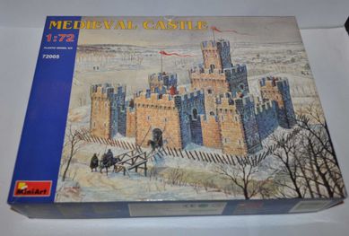 MiniArt #72005 Medieval Castle 1:72 Ukrainian Plastic Kit 2004