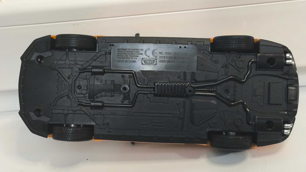 Модель, машинка Ford Mustang GT 2018 1.24 Motormax
