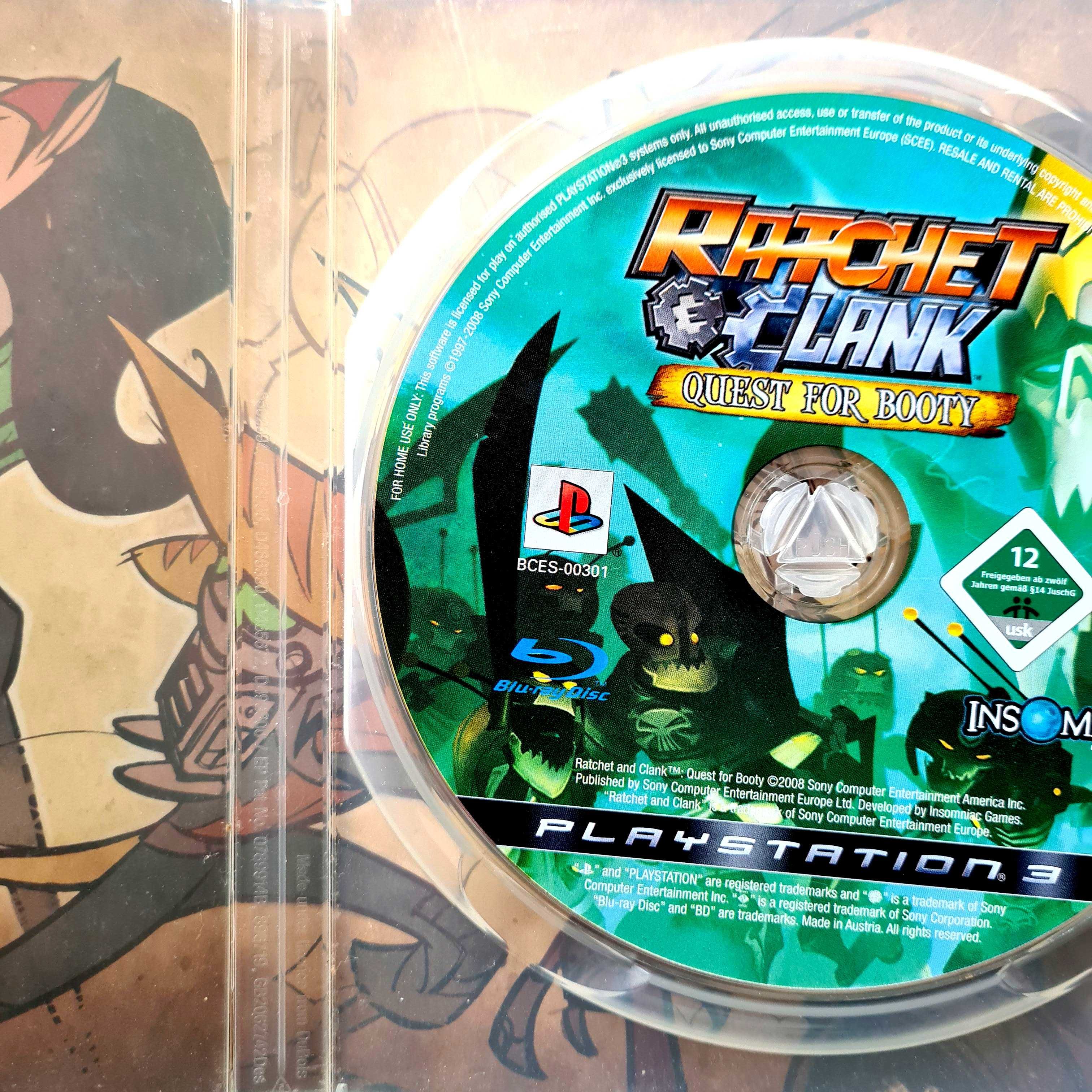 Ratchet & Clank Quest For Booty Ps3 Pudełkowa Polska Okładka