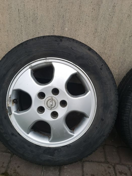 Alufelgi z oponami opel zafira, Vectra, astra