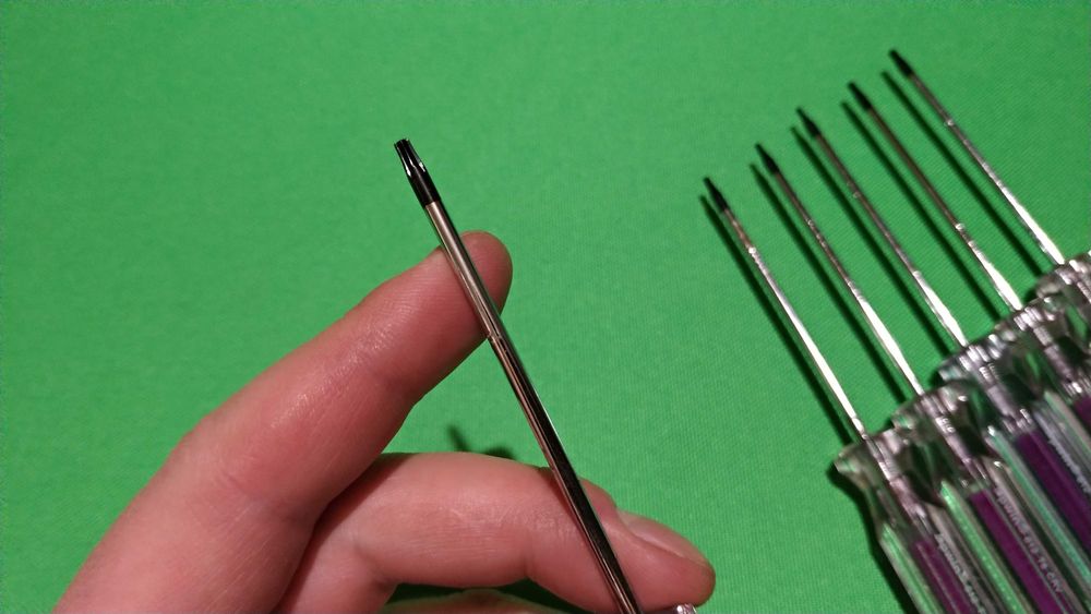 Набор отверток звезд torx (7шт)