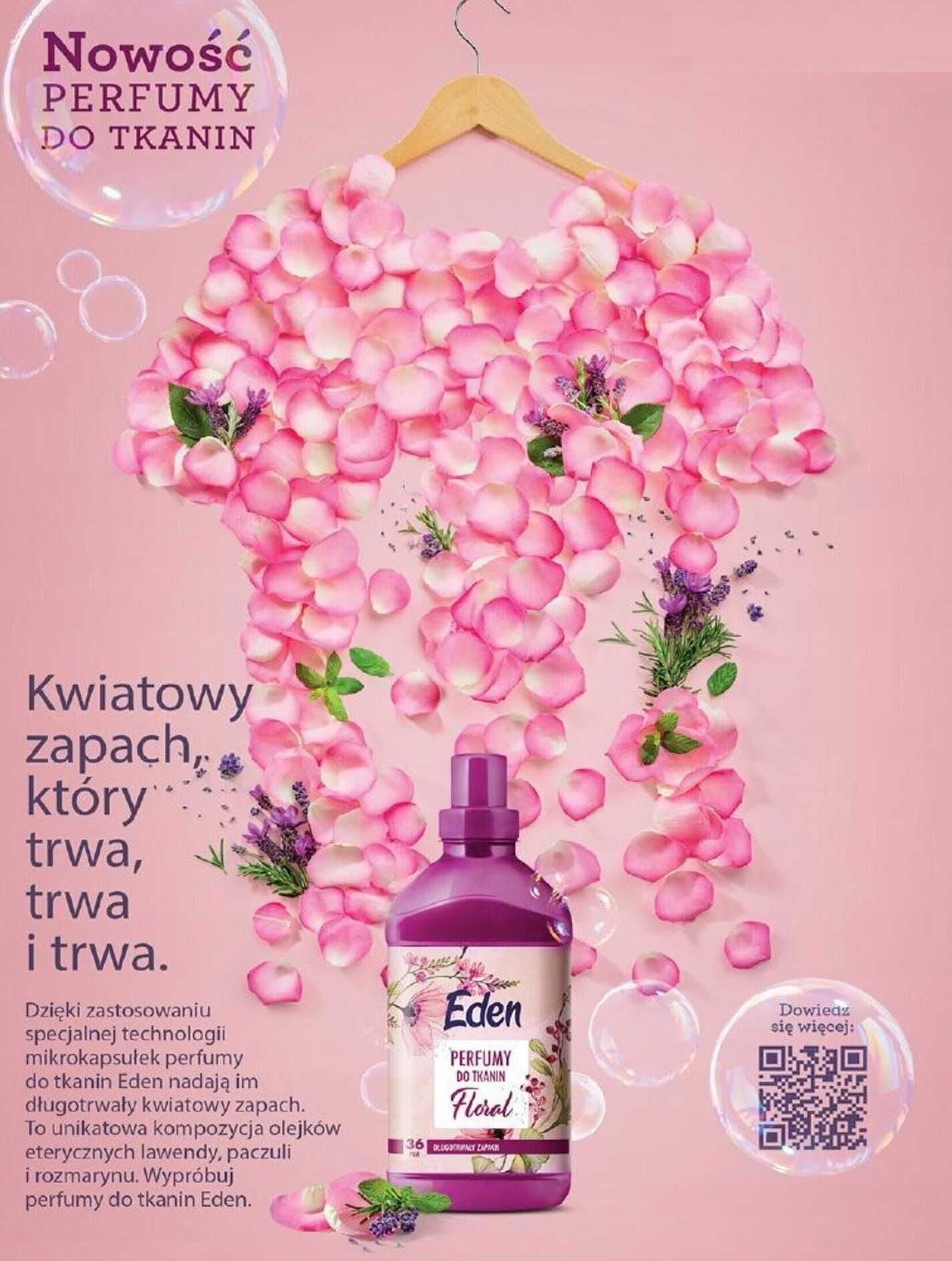 Perfumy do tkanin Eden Floral  3 x 720 ml