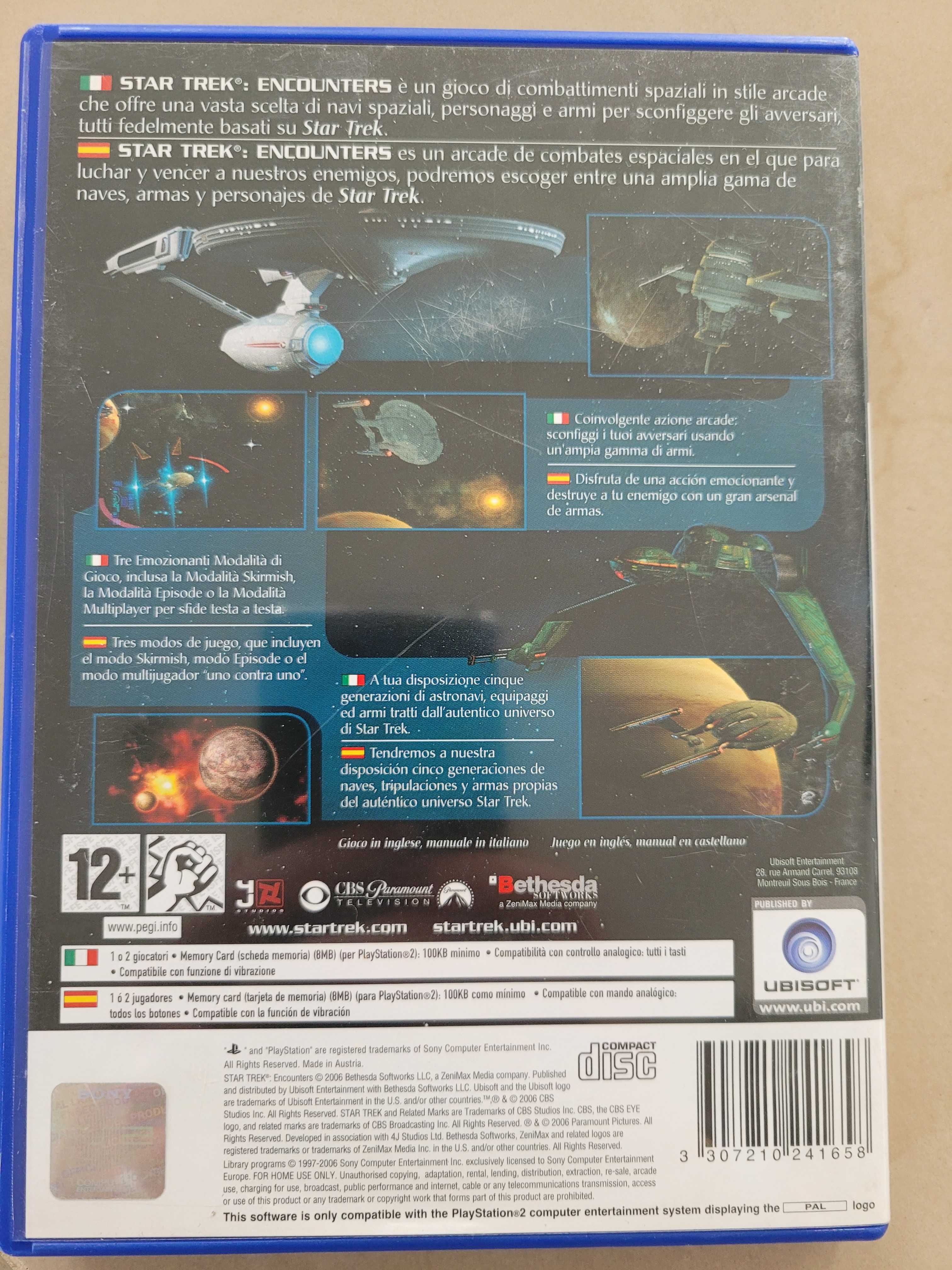 Star trek encounters Playstation 2