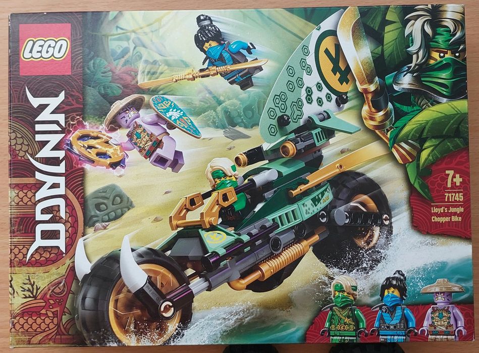 LEGO NINJAGO 71745 Мотоцикл для джунглей Ллойда
