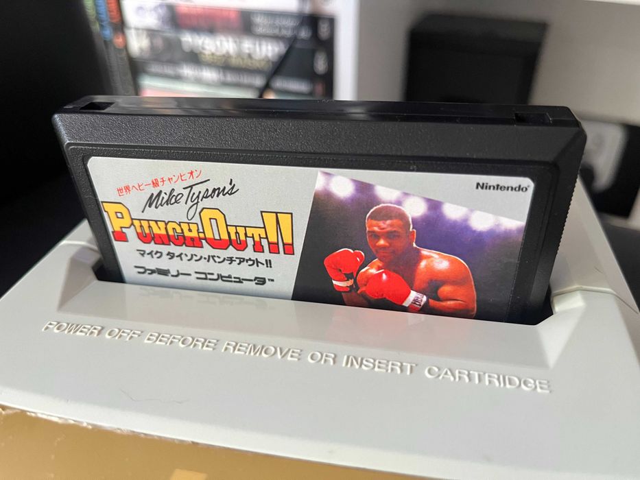 Gra Mike Tyson Punch Out Famicom Pegasus Nes reprodukcja
