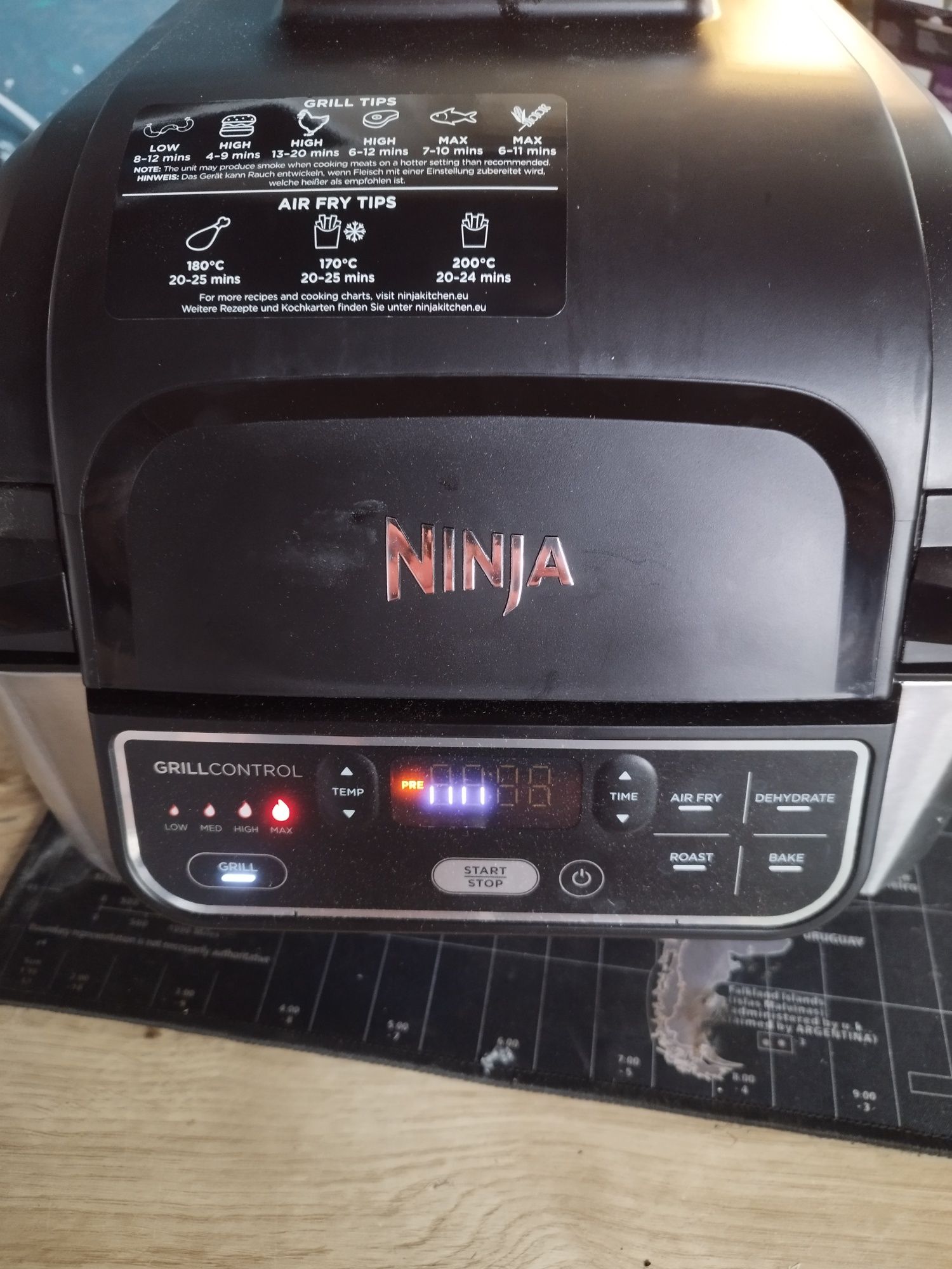 Frytkownica grill beztłuszczowy ninja Ag301eu