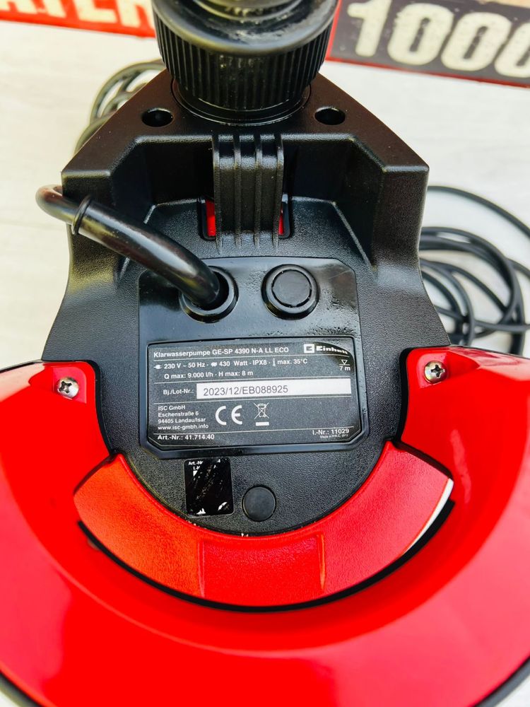 Насос Einhell GE-SP 4390 N-A LL ECO