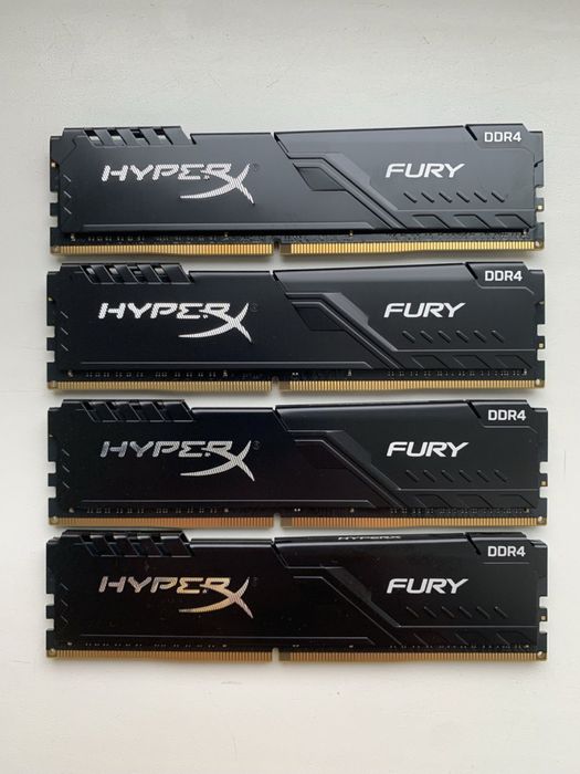 Оперативна пам'ять Kingston Fury DDR4-2666 64 GB 4x16