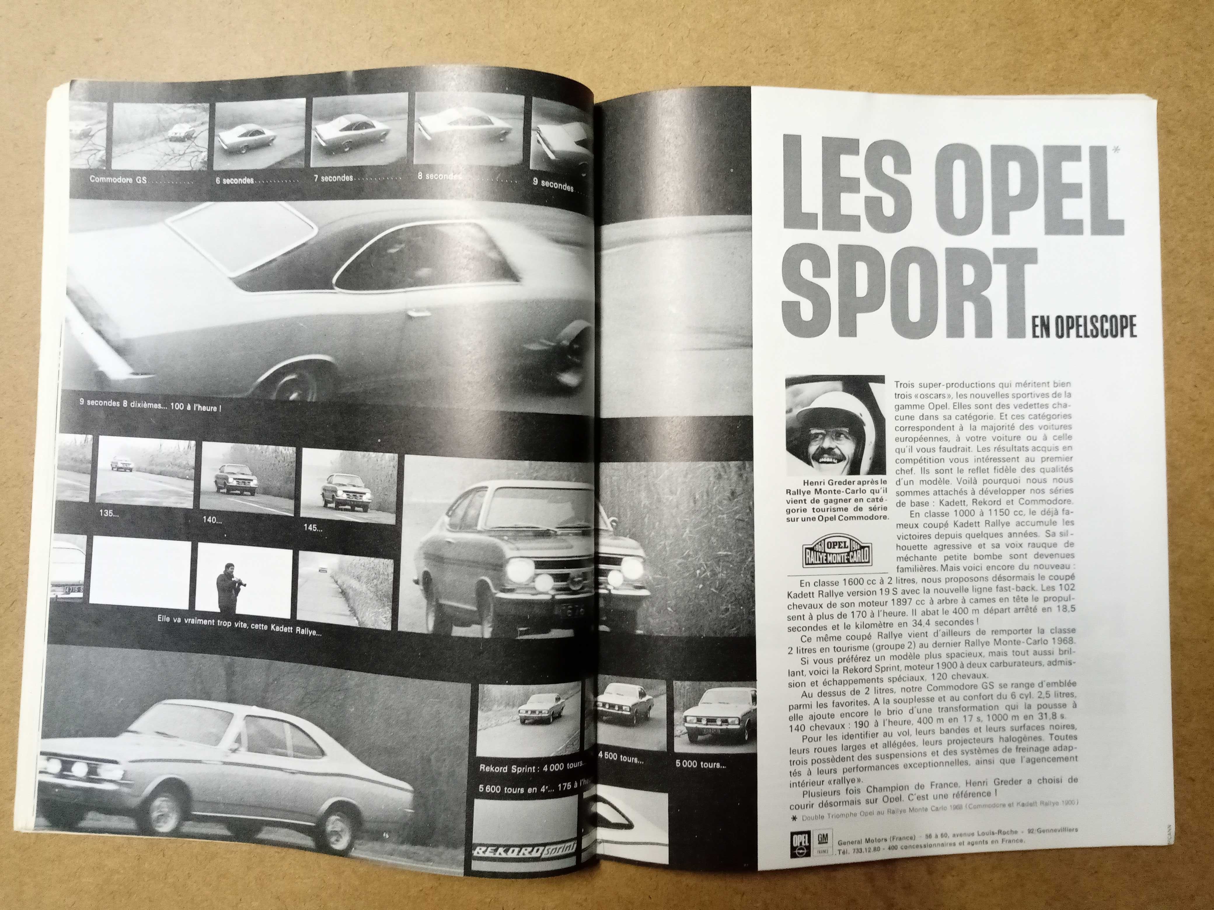 Revista Sport-auto #77. 1968