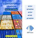 CONTENTORES MARITIMOS 6 Metros / 12  Metros