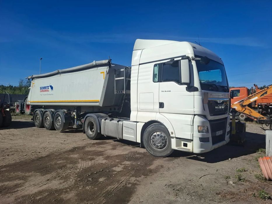 Schmitz Cargobull Ski24  naczepa wywrotka schmitz cargobull zestaw z MAN TGX