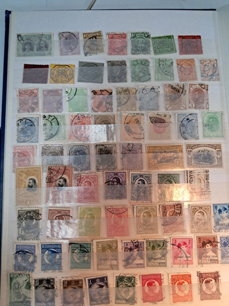 Magnifico lote de 260 selos da Roménia