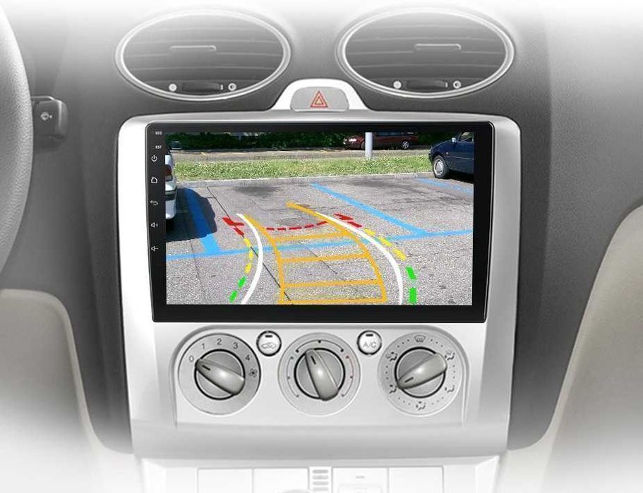Radio 2DIN 9" Android Auto CarPlay Navi GPS Ford Focus MK2 PL