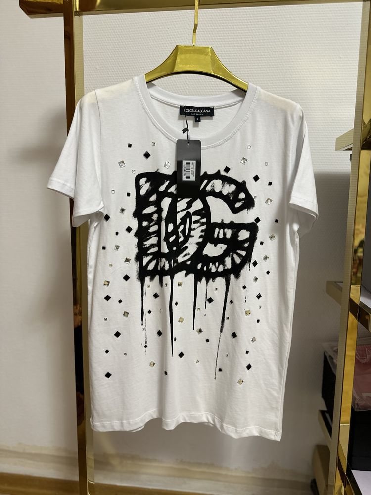 Damski T-Shirt Dolce & Gabbana oversize S