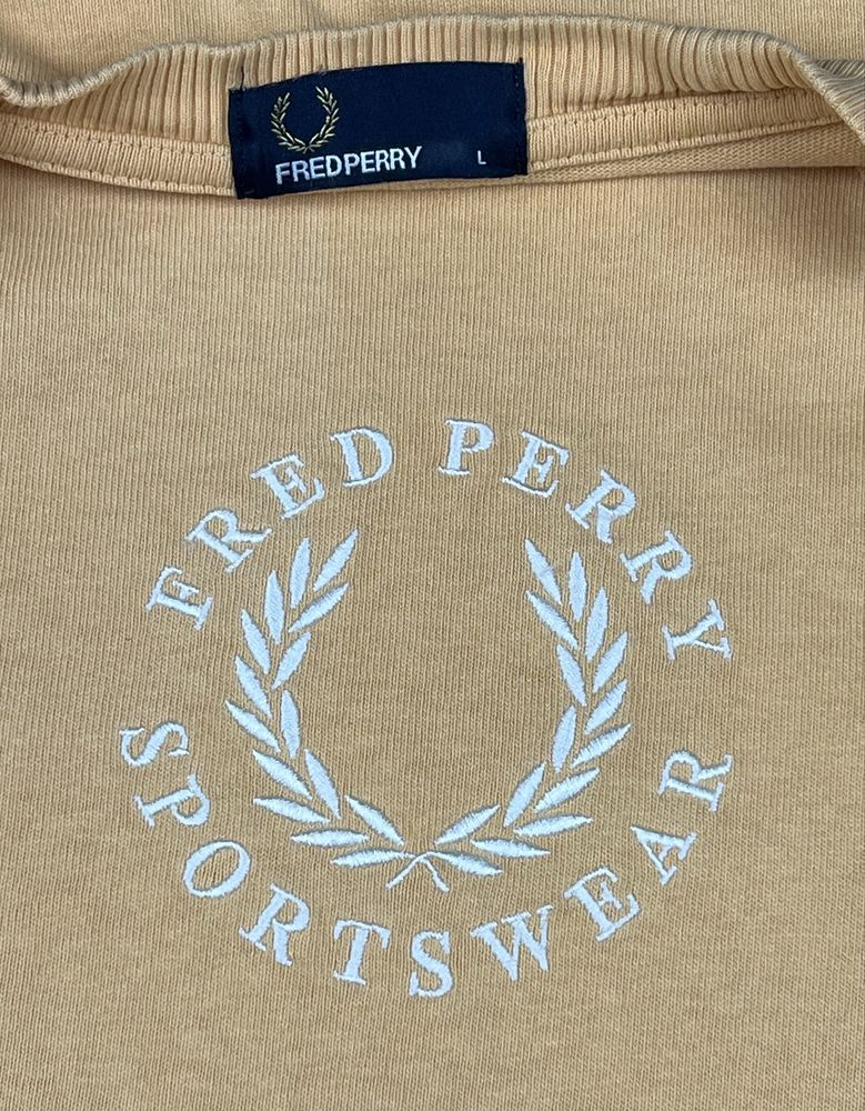 Футболка Fred Perry тишка casual лампасы