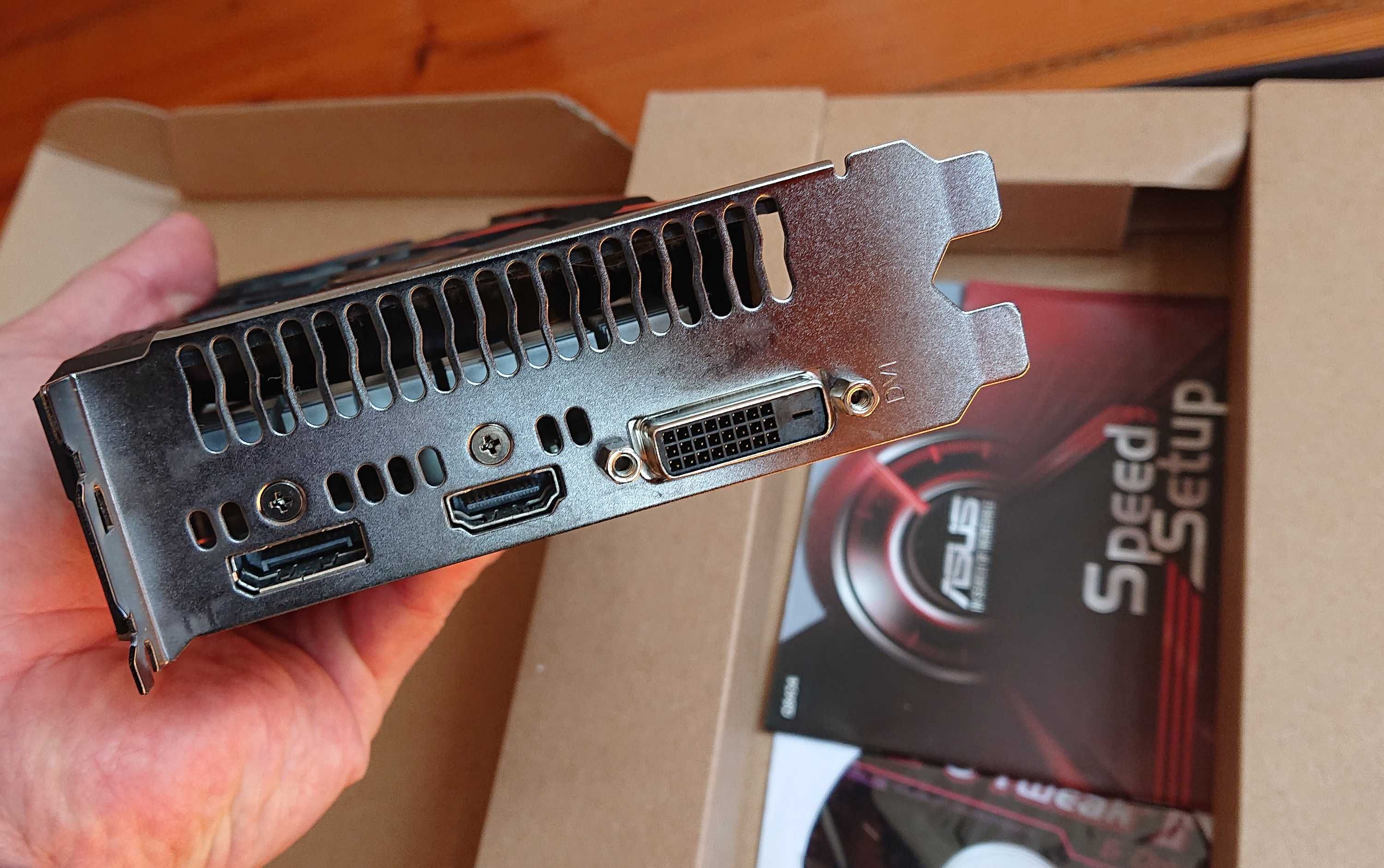 ASUS GeForce GTX 1050 Ti OC 4GB GDDR5 (0 db bezgłośna technologia)