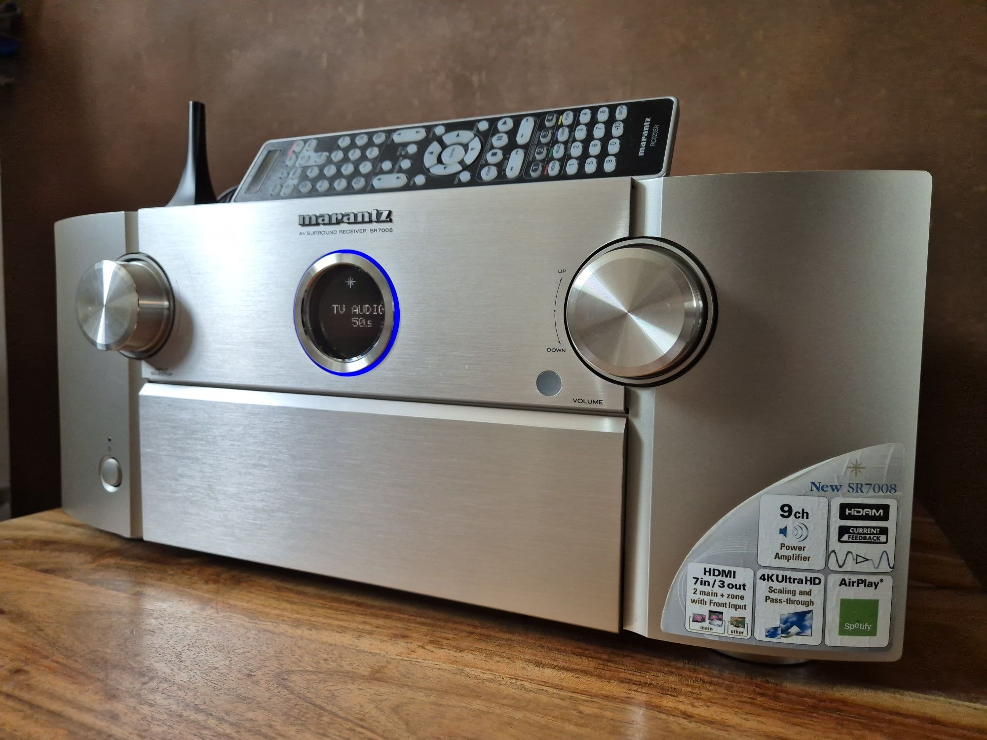 Marantz SR7008 amplituner 9.2 z AirPlay 9x200W Najtaniej!