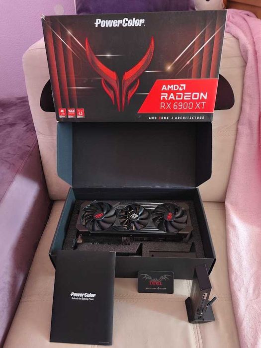 PowerColor RX6900XT Red Devil 16gb. Идеальное состояние.