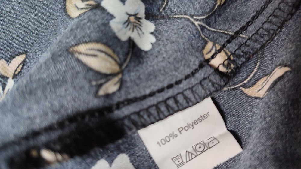 Sukienka damska krótka plus size w kwiaty dekolt V rozmiar 4XL