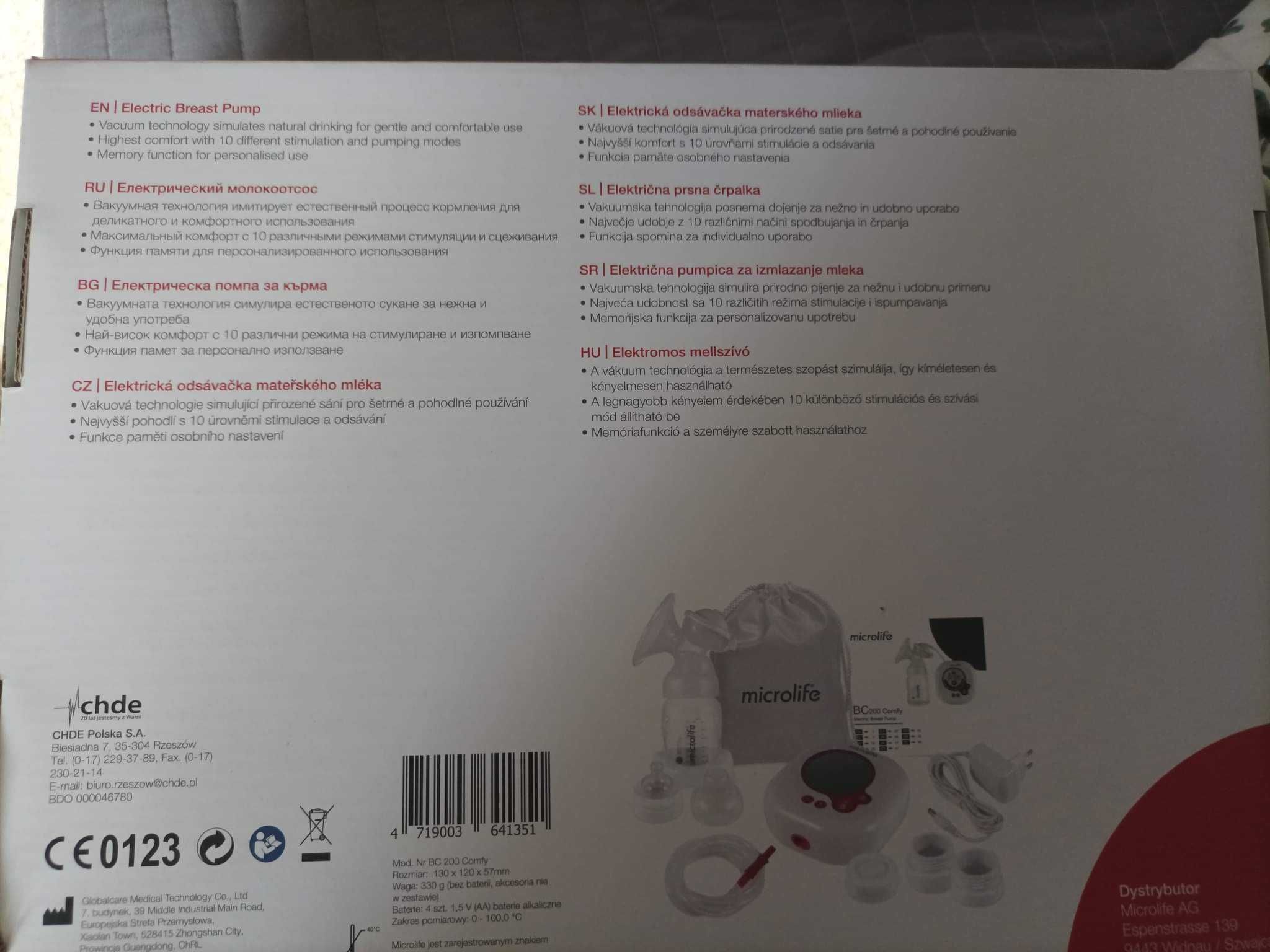 Laktator elektryczny mikrolife