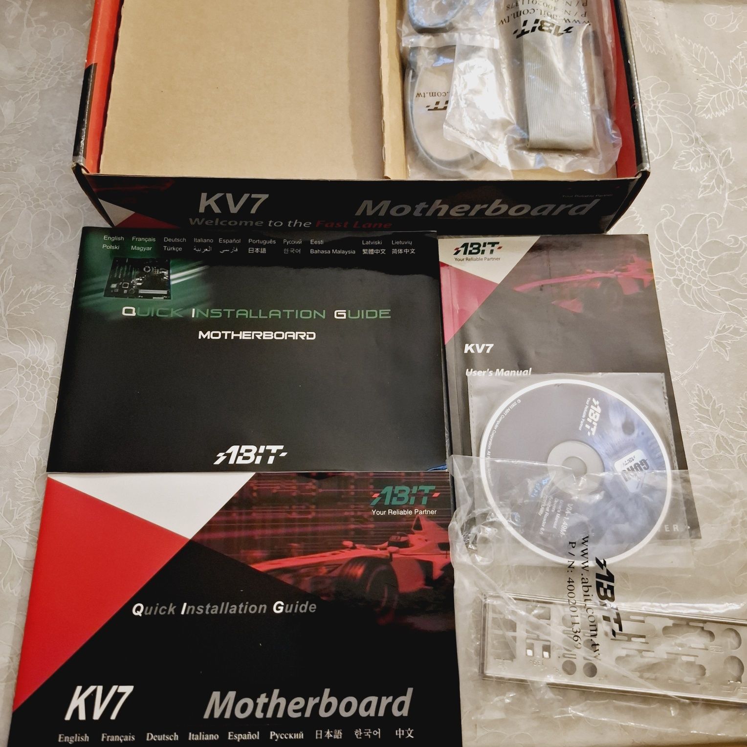 Płyta główna ABIT KV7 socket 462/A, AGP BOX Retro pc